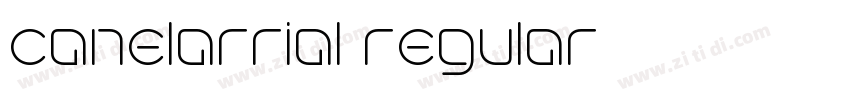 canelarrial regular字体转换 canelarrial regular字体转换